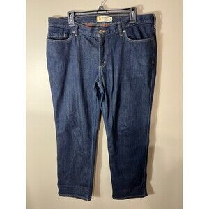 Carhartt Flannel Lined Jeans Womens Size 16 Short Mid Rise Workwear 102729 474